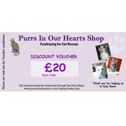 £20 Purrs Shop Gift / Discount voucher